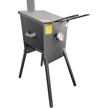 R&V Works FF2EC 4 Gallon 2-Basket Fryer