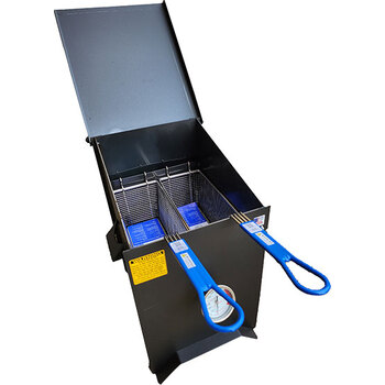 R&V Works FF2S 6 Gallon 2-Basket Fryer – No Stand