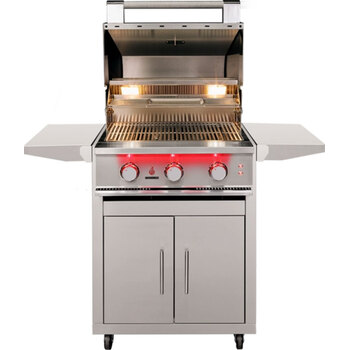 True Flame 25" Stainless Steel Freestanding Gas Grill