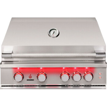 True Flame 32" Stainless Steel Built-In Gas Grill