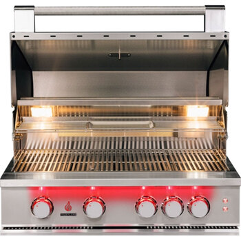 True Flame 32" Stainless Steel Built-In Gas Grill