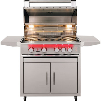 True Flame 32" Stainless Steel Freestanding Gas Grill