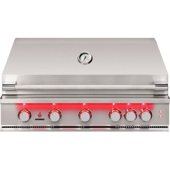 True Flame 40" Stainless Steel Built-In Gas Grill