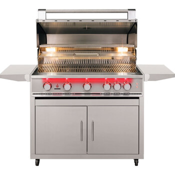 True Flame 40" Stainless Steel Freestanding Gas Grill