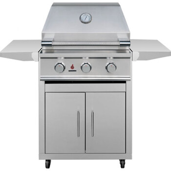 True Flame E Series 25" Stainless Steel Freestanding Gas Grill