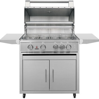 True Flame E Series 32" Stainless Steel Freestanding Gas Grill
