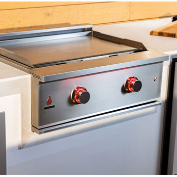 True Flame Stainless Steel Gas Griddle Lifestyle